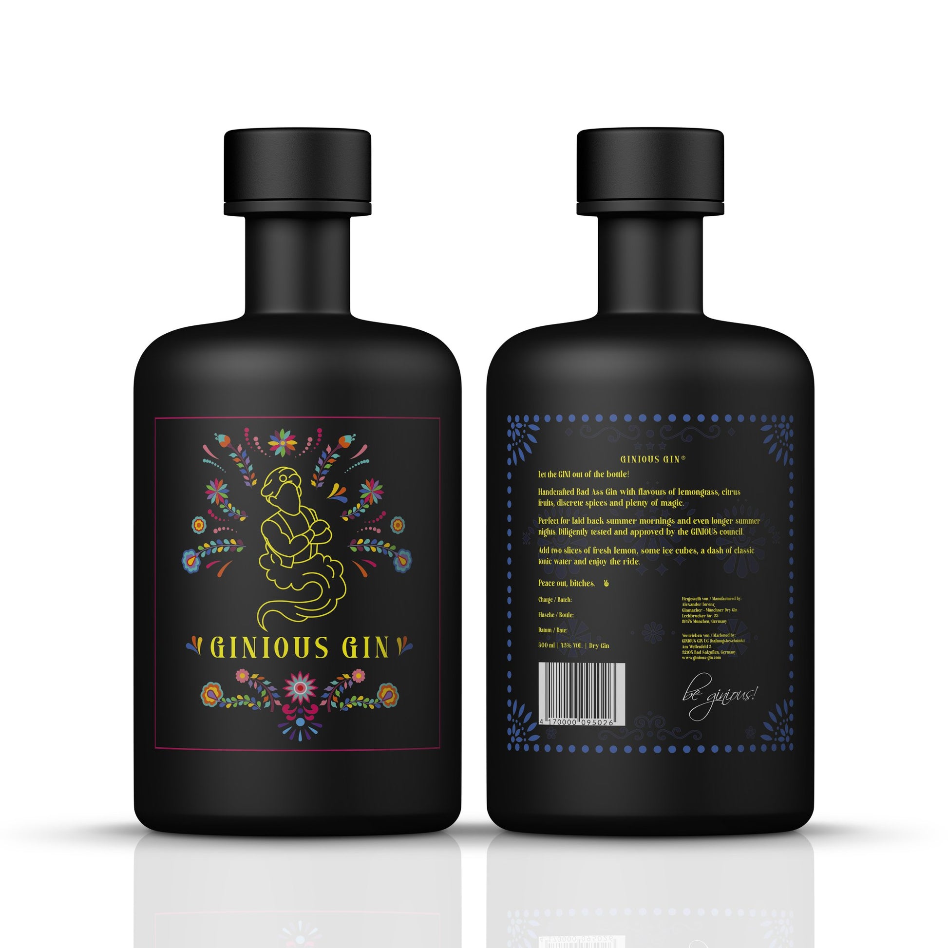 GINIOUS GIN ® (500 ml) - GINIOUS GIN