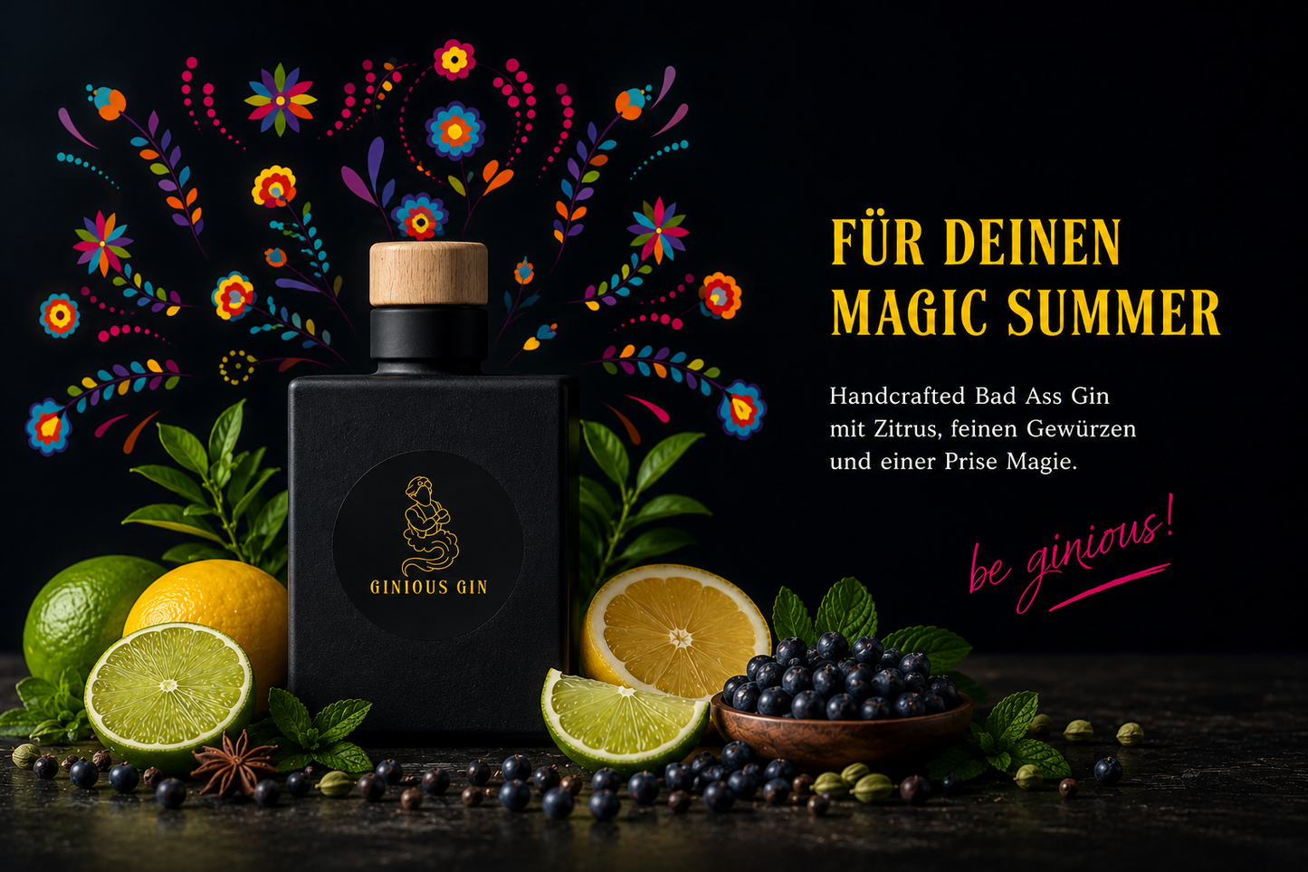4x GINIOUS GIN ® (100 ml)